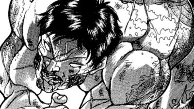A sneak peek at Read Baki (Manga) Chapter 39.2: Kaoru Hanayama VS Speck... The Final Showdown!!